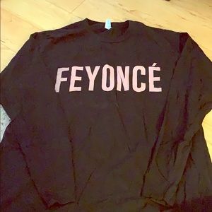 FIANCE “Feyoncé” long sleeve shirt